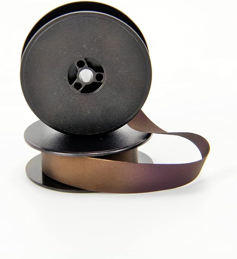 Typewriter Ribbon,Twin Roller Pack Typewriter Ribbon - Compatible with All Models - Typewriter Ribbon (Purple